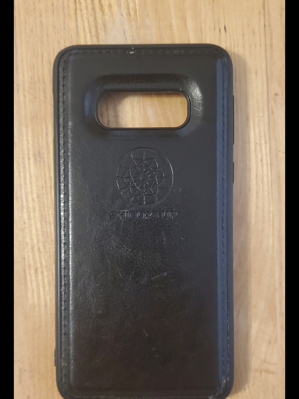 Black Leather Wallet Phone Case for Samsung